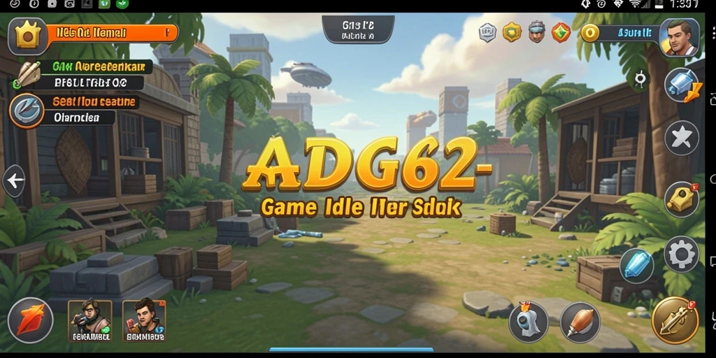 Tangkapan layar utama ADG62 menunjukkan gameplay santai dan menyenangkan.
