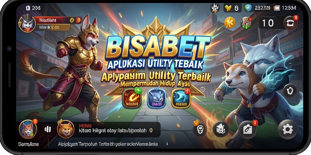 Tampilan antarmuka BISABET yang sederhana dan fungsional.