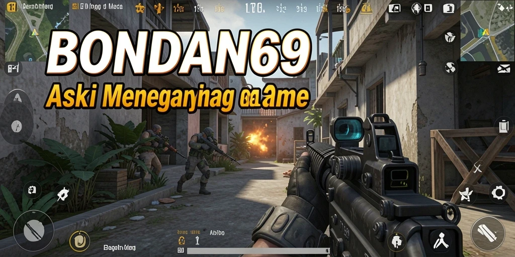 Tampilan menarik dari gameplay mendebarkan di BONDAN69.