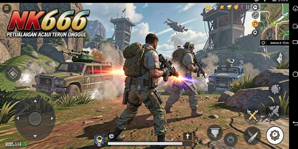 Gameplay NK666 yang mendebarkan, penuh aksi seru.