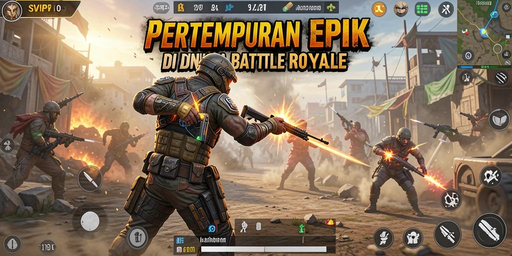 Tampilan gameplay SVIP10 dengan pertempuran seru dan strategi mendebarkan.