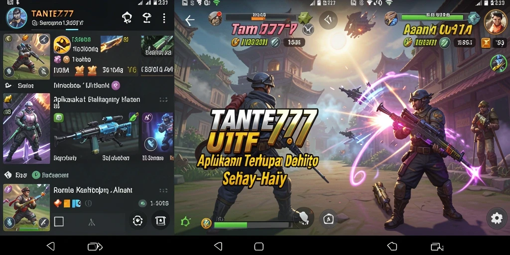 Tangkapan layar utama TANTE777 menampilkan fitur-fitur Utility yang menarik.